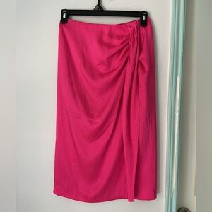 NWT J.Crew Sarong Skirt Size 4 Sweet Briar Pink Midi Length